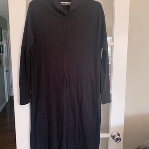 We The Free Black Long Sleeve Dress